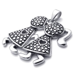 Lovers Titanium Pendant