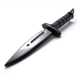 Black Dagger Titanium Pendant