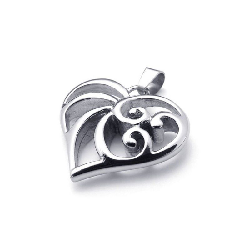 Heart Titanium Pendant