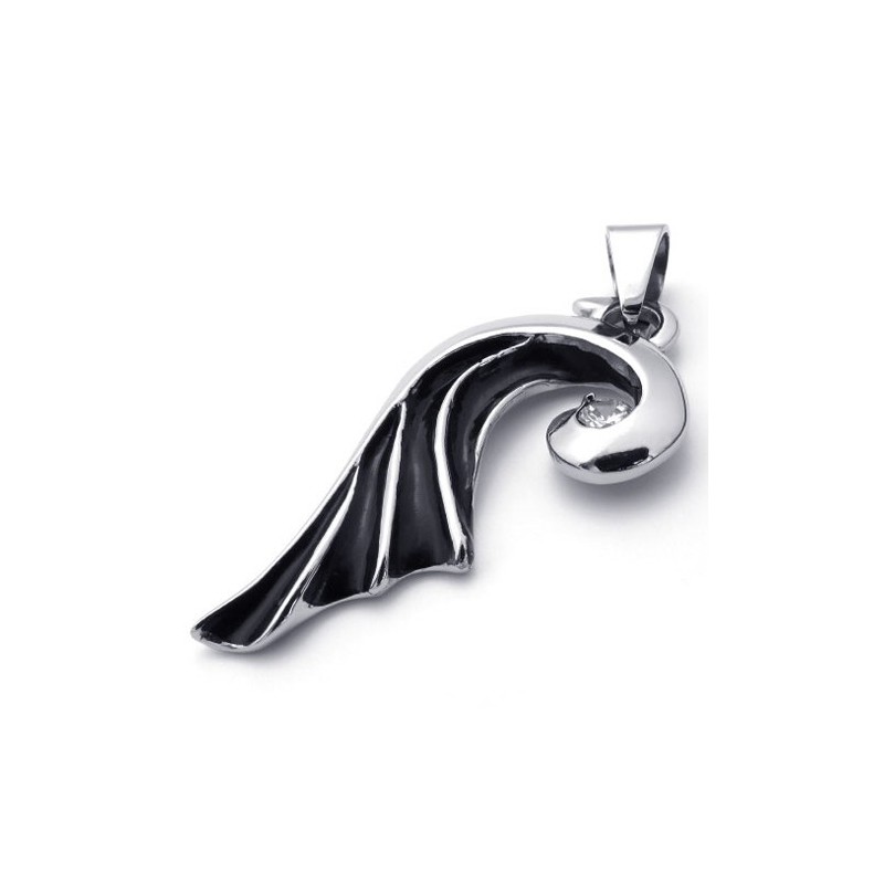 Wing Diamond Titanium Pendant Wing Diamond Titanium Pendant
