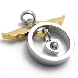 Gold Angel WoMen's Titanium Pendant
