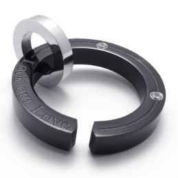 Black Lovers Titanium Pendant For Men