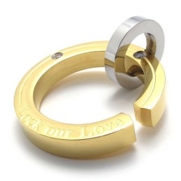 Gold Lovers Men's Titanium Pendant