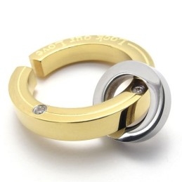 Gold Lovers Men's Titanium Pendant