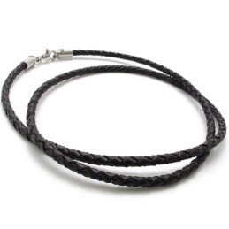 20 Inch Brown Titanium Necklace