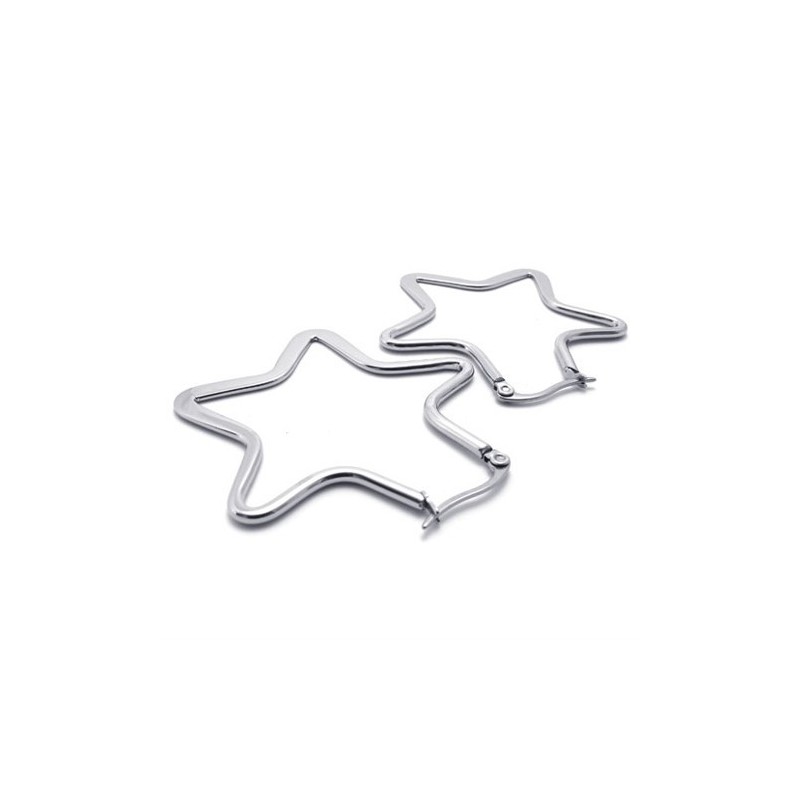 Star Titanium Earrings Star Titanium Earrings