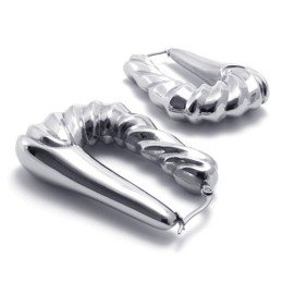 Pipe Titanium Earrings