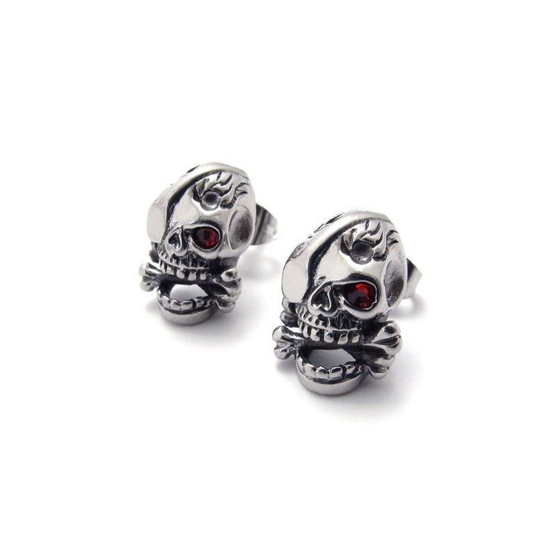 Skull Titanium Earrings Skull Titanium Earrings