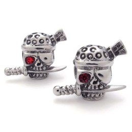 Skull Titanium Earrings