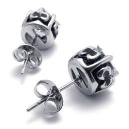 Diamond Titanium Earrings