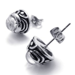 Diamond Titanium Earrings