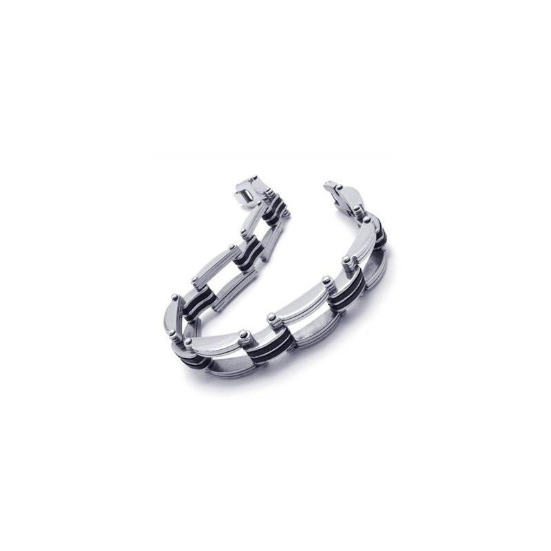 Men's Boys Silver Pure Titanium Bracelet Charm Bangle