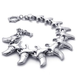 8.7 Inch Horn Titanium Bracelet