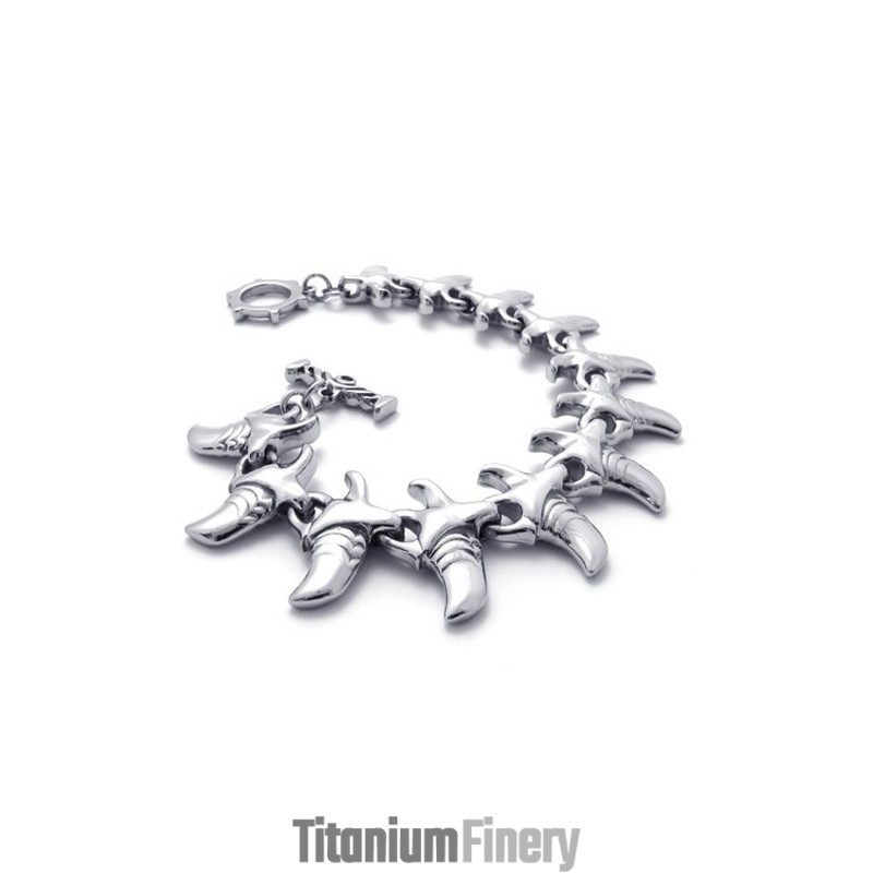 8.7 Inch Horn Titanium Bracelet 8.7 Inch Horn Titanium Bracelet