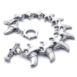 8.7 Inch Horn Titanium Bracelet