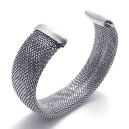 Cables Big Titanium Bracelet