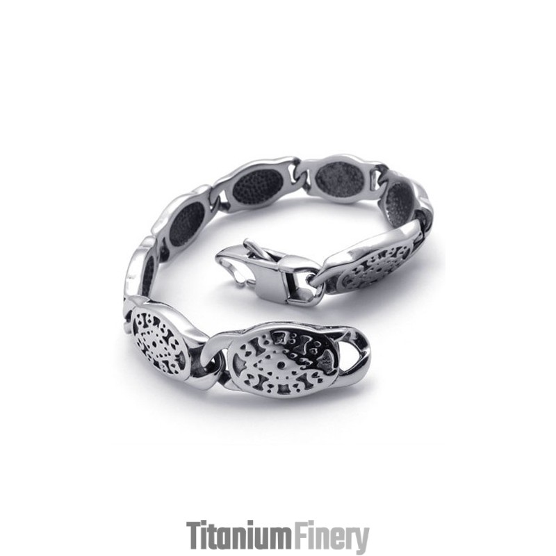 8.5 Inch Titanium Bracelet