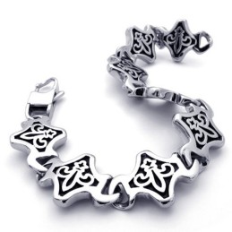 8.7 Inch Retro Titanium Bracelet