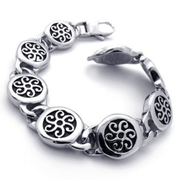 8.7 Inch Retro Titanium Bracelet