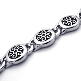 8.7 Inch Retro Titanium Bracelet