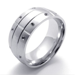 Polished Titanium Ring