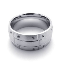 Polished Titanium Ring