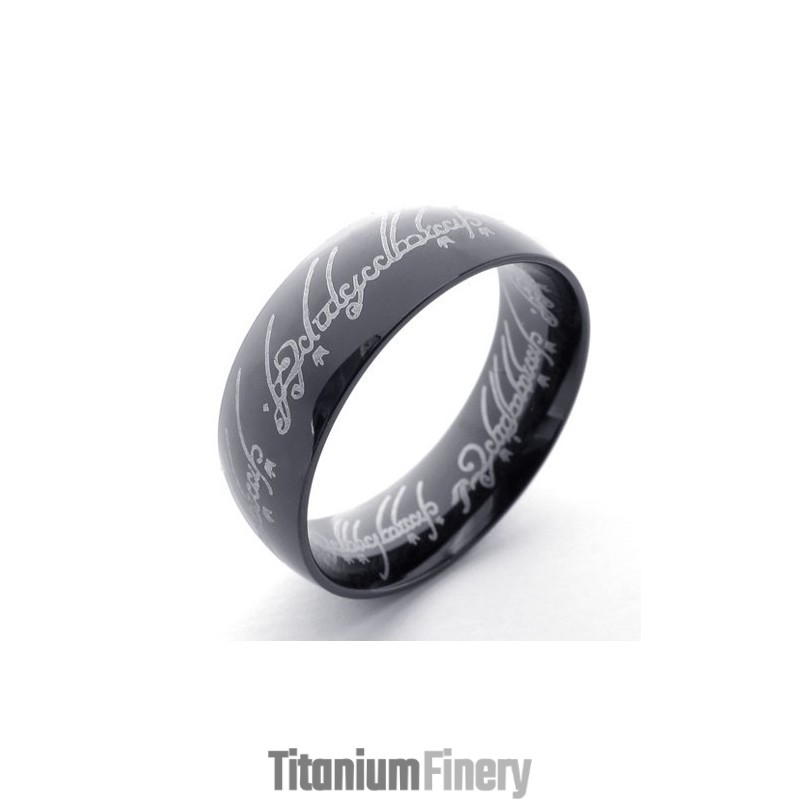 Black Lord Titanium Ring Black Lord Titanium Ring