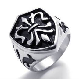 Crown Titanium Ring