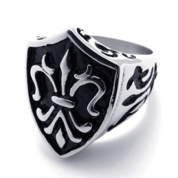 Crown Titanium Ring