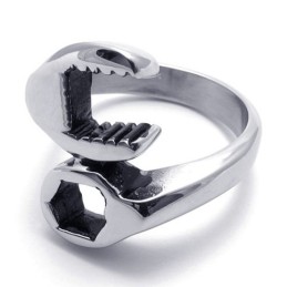 Wrench Titanium Ring