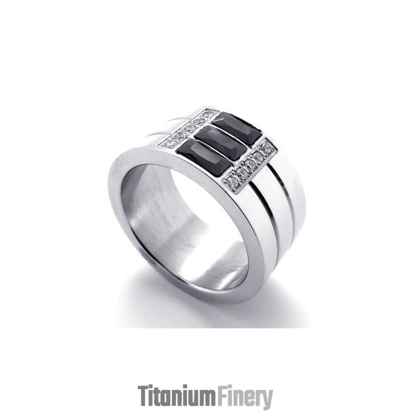 Polished Titanium Ring Polished Titanium Ring