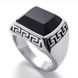 Gem Titanium Ring