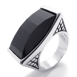 Gem Titanium Ring