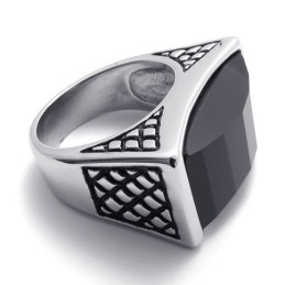 Gem Titanium Ring