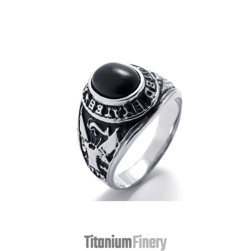 Gem Titanium Ring Gem Titanium Ring