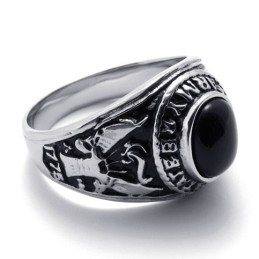 Gem Titanium Ring