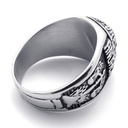 Gem Titanium Ring