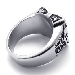 Cross Titanium Ring
