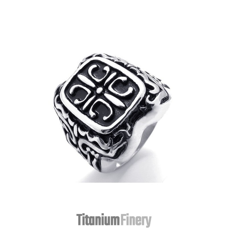 Crown Titanium Ring Crown Titanium Ring
