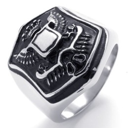 Eagle Titanium Ring