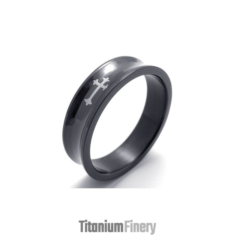 Black Titanium Ring Black Titanium Ring