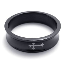 Black Titanium Ring