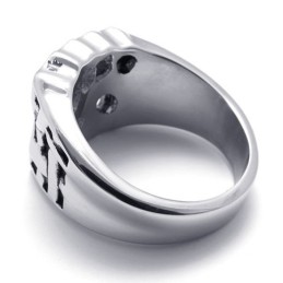 Crown Titanium Ring