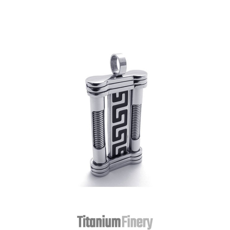 Titanium Great Wall Pendant