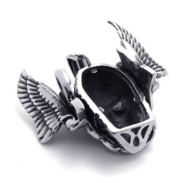 Titanium Pendant With Red Zircon