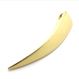 Gold Titanium Wolf Tooth Pendant