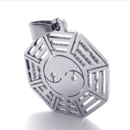 Titanium Taichi Pendant