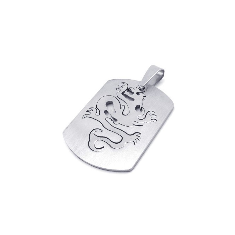 Titanium Chinese Drogn Pendant Titanium Chinese Drogn Pendant