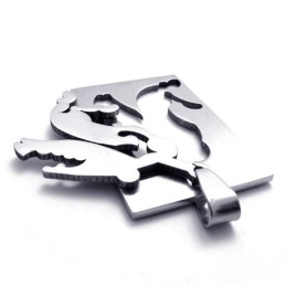 Titanium Playing Basketball Pendant