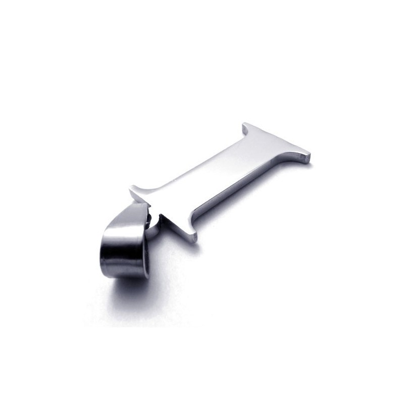 Titanium Letter "I" Pendant Titanium Letter "I" Pendant
